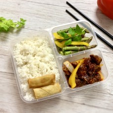 3 in 1 Box ( King Prawn / Duck Dishes) 